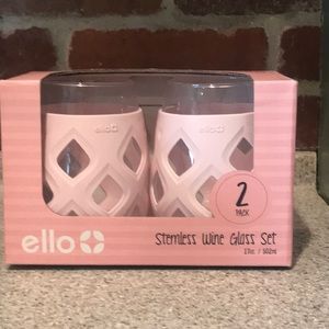 Ello Stemless Wine Glass Set